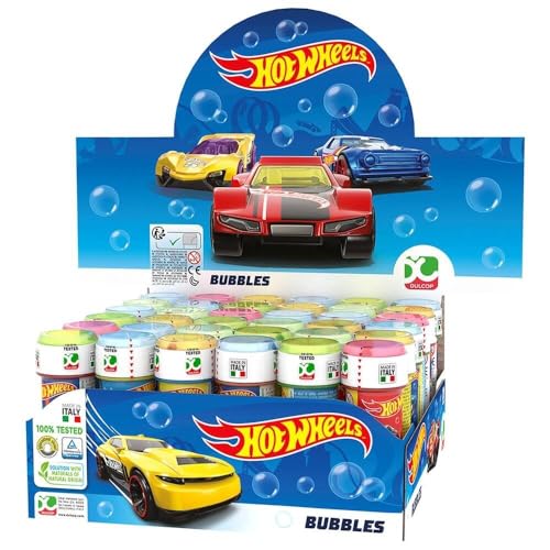 DULCOP INTERNATIONAL SPA - Bolle Sapone Hot Wheels 802500 Badespielzeug, Mehrfarbig von Dulcop