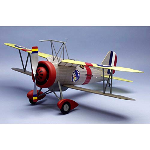 Curtiss F9C2 Sparrowhawk Rubber Pwd Wooden Model Aeroplane by Dumas von Dumas