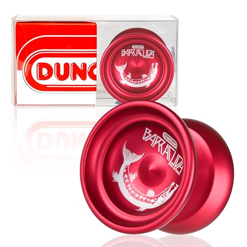 Duncan Toys Barracuda Yo-Yo, nicht reagierendes Pro-Level-Jojo, konkaves Lager und Aluminiumkörper, rot Duncan Toys Barracuda Yo-Yo, nicht reagierendes Pro-Level-Jojo, konkaves Lager und Aluminiumkörper, rot von Duncan