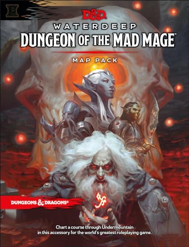 D&d Waterdeep Dungeon of The Mad Mage Maps and Miscellany von Wizards of the Coast