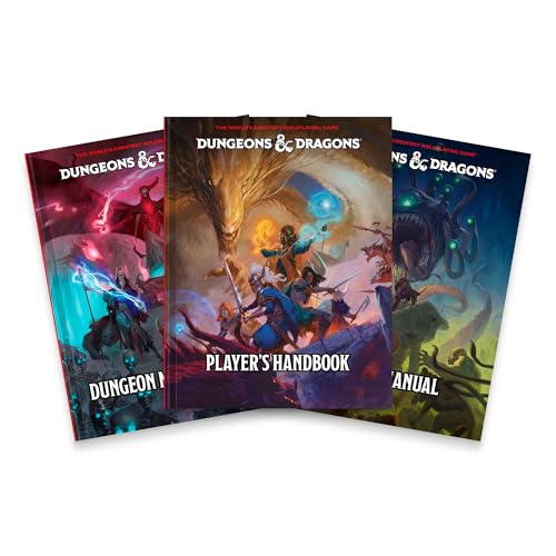 Dungeons & Dragons Bundle of 2024 Player’s Handbook Core Rulebook + 2024 Dungeon Master’s Guide + 2024 Monster Manual von Dungeons & Dragons