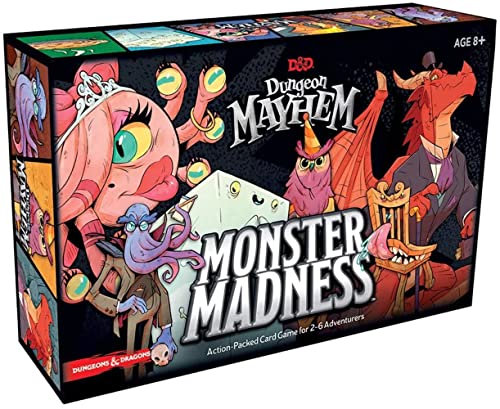 Dungeons & Dragons Dungeon Mayhem Kartenspiel: Monster Madness von Dungeons & Dragons