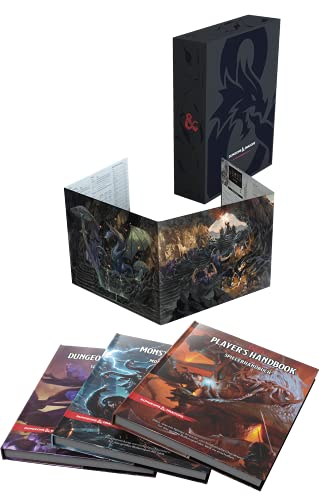 Dungeons & Dragons Core Rulebook Geschenk-Set, 12 Jahre+ (Deutsche Version), Schwarz von Dungeons & Dragons