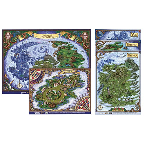 "The Wild Beyond the Witchlight" - Map Set (16.5'x12', 4x 12'x5.5') von Dungeons & Dragons