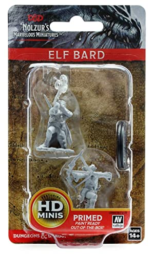 D&D Nolzurs Marvelous Unpainted Miniatures: Wave 4: Elf Male Bard von WizKids