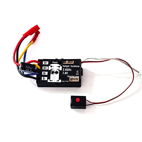 Dunlea RC Car 2.4G ESC with Auxiliary Gyro for SG 1603 SG 1604 SG1603 SG1604 UD1601 UD1602 1/16 RC Car Spare Parts Accessories von Dunlea