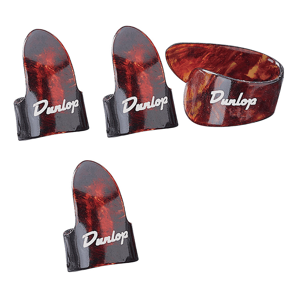 Dunlop 9010TP - Finger-/Thumbpick Player&#39;s Pack, 4 pcs. Plektrum von Dunlop