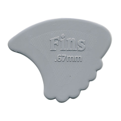 Dunlop Nylon Fin 0,67 mm (72 pcs) Plektrum von Dunlop