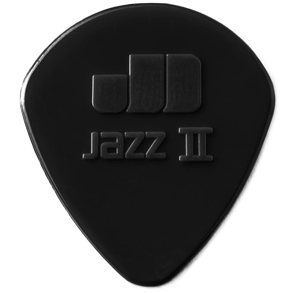 Dunlop Nylon Jazz II Stiffo Black 1,18 mm (6 pcs) Plektrum von Dunlop