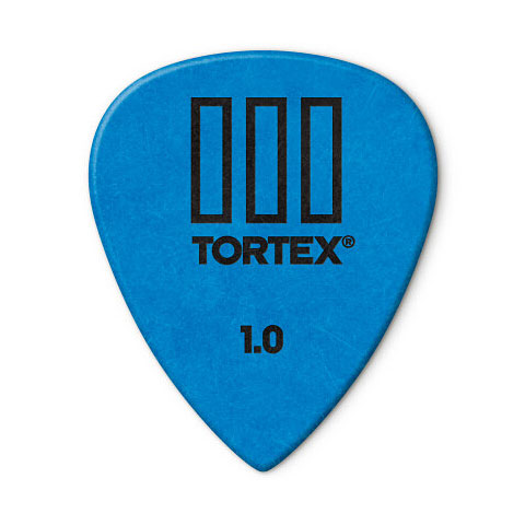 Dunlop Tortex III 1,00 mm (12 pcs) Plektrum von Dunlop