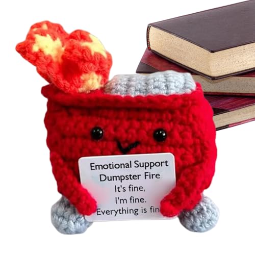 Duqulle Häkelfiguren Mit Brennender Mülltonne Design,Gehäkelte Puppen | Handgefertigte Cartoon Deko Für Mama Valentinstag Weihnachten Freund Ostern Lehrer Geburtstag Wohnkultur Duqulle Häkelfiguren Mit Brennender Mülltonne Design,Gehäkelte Puppen | Handgefertigte Cartoon Deko Für Mama Valentinstag Weihnachten Freund Ostern Lehrer Geburtstag Wohnkultur von Duqulle