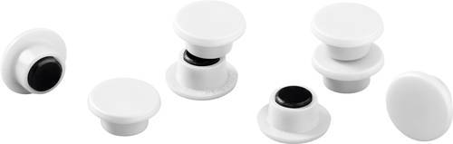 Durable Magnet 475102 (Ø) 15mm rund Weiß 1 Set 475102 von Durable