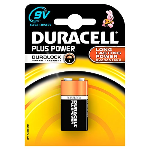 DURACELL 3160-MN1604 - Block, 9 V, schwarz von Duracell