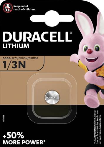 Duracell Fotobatterie CR 1/3 N 3V 1 St. 160 mAh Lithium CR1110 von Duracell