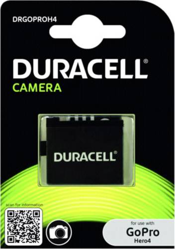 Duracell Li-Ion Akku 1160 mAh für GoPro Ersatzakku GoPro Hero 4 von Duracell