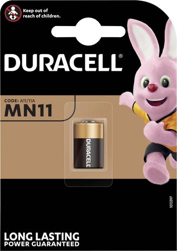 Duracell MN11 Spezial-Batterie 11A Alkali-Mangan 6V 38 von Duracell