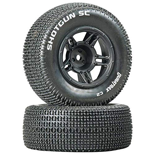 Duratrax 1/10 Shotgun SC Tire C2 Mounted Front Tires: Slash (2) von Duratrax