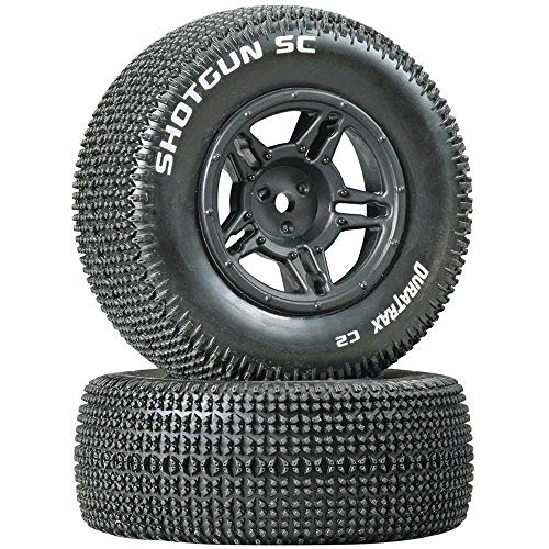 Shotgun SC Tire C2 Mounted Rear Tires: Slash (2) von Duratrax