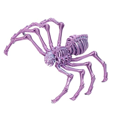 Duroecsain 3D-gedruckte Gelenkspinne, 3D-gedrucktes Spinnenspielzeug, Spider Fidget mit beweglichen Gelenken, 3D-gedrucktes Spielzeug für Erwachsene, Büro-Spielzeug von Duroecsain