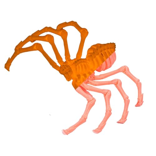 Duroecsain 3D-gedruckte Gelenkspinne, 3D-gedrucktes Spinnenspielzeug | Spider Fidget Spielzeug mit beweglichen Gelenken in 3D-Druck, 3D-Gelenkspinne für Erwachsene, Fidget, Dekorationen von Duroecsain