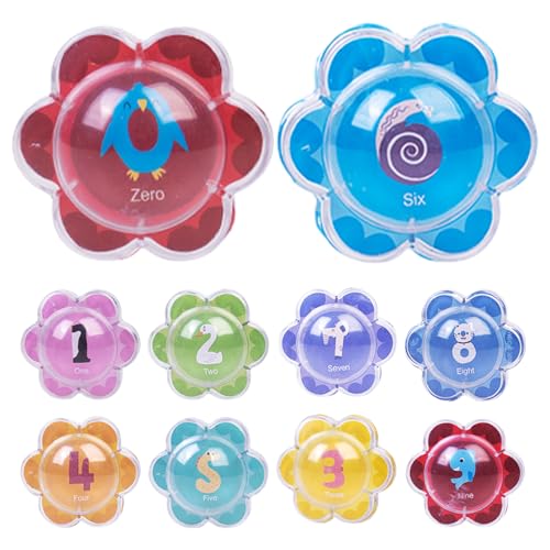 Duroecsain Badespielzeug mit Zahlen, schwimmende Bälle für Pool, sensorisches Set mit schwebenden Zahlen für Kinderbadewanne, für Dusche, Pool und Vorschullernen Duroecsain Badespielzeug mit Zahlen, schwimmende Bälle für Pool, sensorisches Set mit schwebenden Zahlen für Kinderbadewanne, für Dusche, Pool und Vorschullernen von Duroecsain
