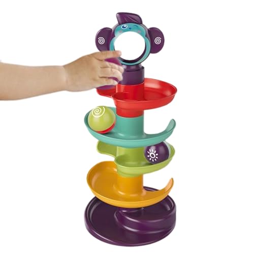 Duroecsain Ball Drop Turm | Kugelbahn Kleinkindspielzeug Stapelspiel Mit Bällen,Sinnesaktivität Feinmotorik Übungen Für Zuhause Baby Reise Geburtstag Duroecsain Ball Drop Turm | Kugelbahn Kleinkindspielzeug Stapelspiel Mit Bällen,Sinnesaktivität Feinmotorik Übungen Für Zuhause Baby Reise Geburtstag von Duroecsain