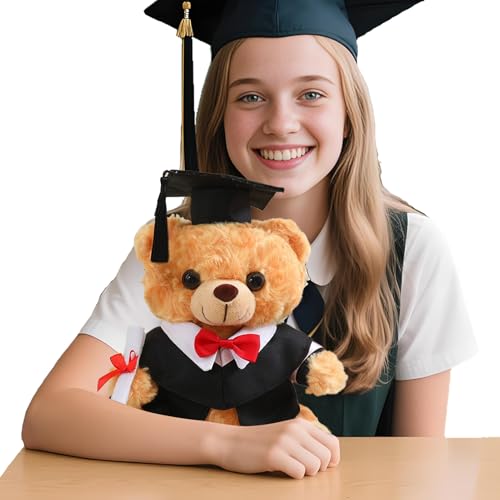 Duroecsain Diplomé 2025 – weiches Plüschtier Zeremonie 25 cm – Souvenir für Kinder, , Kindergarten 2025, mit Mütze und Toge Duroecsain Diplomé 2025 – weiches Plüschtier Zeremonie 25 cm – Souvenir für Kinder, , Kindergarten 2025, mit Mütze und Toge von Duroecsain