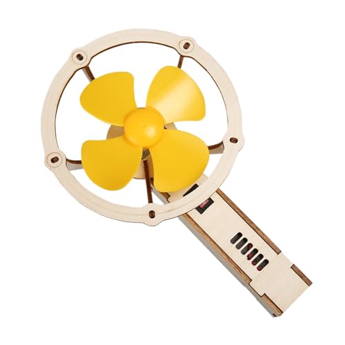 Duroecsain Elektrischer Ventilator für manuelle Experimente, pädagogisches Experiment aus Holz, mit Ventilator, pädagogisches und lustiges Geschenk für Partys für und Mädchen Duroecsain Elektrischer Ventilator für manuelle Experimente, pädagogisches Experiment aus Holz, mit Ventilator, pädagogisches und lustiges Geschenk für Partys für und Mädchen von Duroecsain