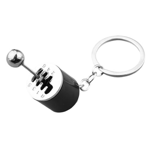 Duroecsain Handbuch Shifter Keychains, Getriebeschlüsselketten,Automatische Getriebeschlüsselkette - Kreatives Handbuch 6 Geschwindigkeitsgetriebe Schalthebelschlüssel, Schaltgetriebe von Duroecsain