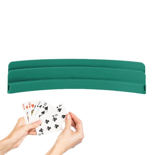 Duroecsain Kids Card Rack, Kartenhalter für Kinder,Pokerkartenhalter für Kinder - AIDS Spielen, Brettspielvorräte, Aufbewahrungsfall, Deck Sammlerstücke für Frauen Männer von Duroecsain