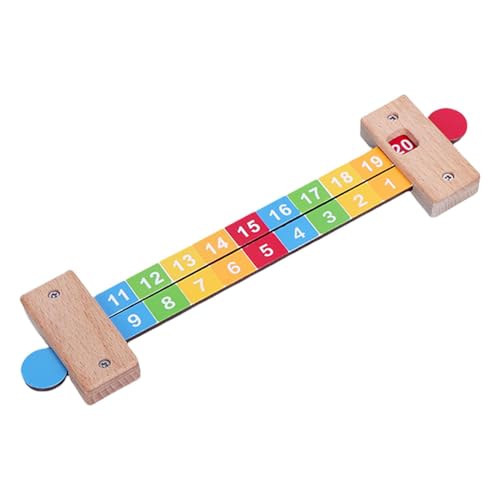 Duroecsain Kinder Lernen Spiele, Slide Lineal for Mathematics,Interaktive Lernen Number Herrscher Bildungsmanipulationen | Lustige Bildungsspielzeug -Vorschulmathematikspiele für den Kindergarten von Duroecsain