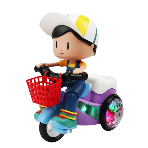 Duroecsain Kinderauto | Fahrzeug Motorrad Cartoon | drehbar 360° dynamische Musik Spiel für Haus Schule Reise Spielzeit Duroecsain Kinderauto | Fahrzeug Motorrad Cartoon | drehbar 360° dynamische Musik Spiel für Haus Schule Reise Spielzeit von Duroecsain