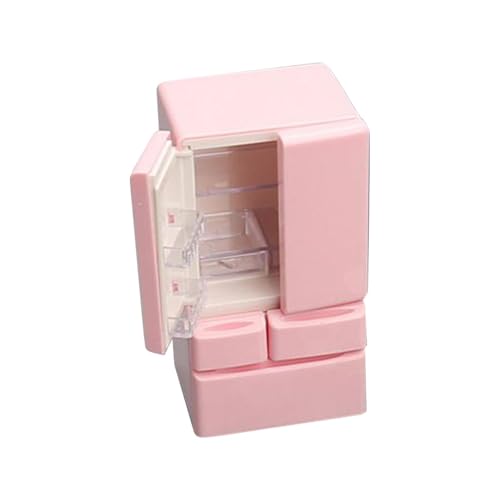 Duroecsain Kühlschrank, Haus-Kühlschrank | Kreativer Maßstab des kleinen Kühlschranks 1:12 | Möbel des Hauses, simulierte Spielszene, Spielen zu Hause Duroecsain Kühlschrank, Haus-Kühlschrank | Kreativer Maßstab des kleinen Kühlschranks 1:12 | Möbel des Hauses, simulierte Spielszene, Spielen zu Hause von Duroecsain