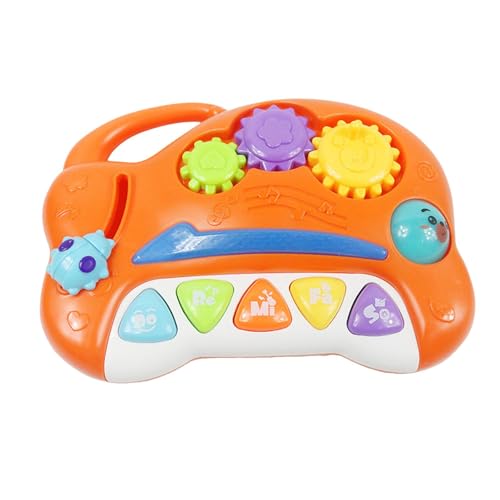 Duroecsain Musikspielzeug für Kinder, Musikspielzeug für Babys,Interaktives Lernspielzeug für Kinder - Interaktives sensorisches Vorschulspielzeug für Kinder, und Mädchen im Alter von 1, 2, 3, 4, 5 von Duroecsain