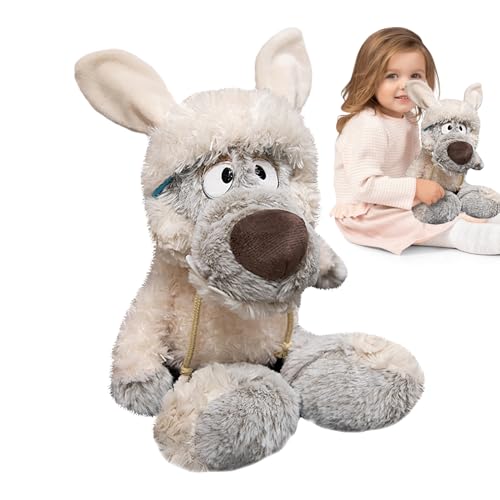 Duroecsain Plüschtier Wolf aus weichem Fell – 30 cm – Kostüm Schaf Kollektion bezaubernd flauschig für Wohnzimmer Schlafzimmer Sofa Schlafzimmer Duroecsain Plüschtier Wolf aus weichem Fell – 30 cm – Kostüm Schaf Kollektion bezaubernd flauschig für Wohnzimmer Schlafzimmer Sofa Schlafzimmer von Duroecsain