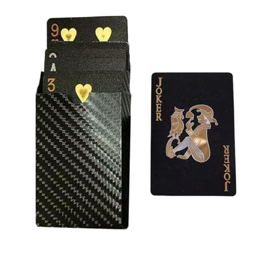 Duroecsain Pokerdeck, Brettspiele für Familienfeiern und Treffen, Kartenspiel für Weihnachtsfeiern, tragbares Pokerdeck für Reisen und Bars Duroecsain Pokerdeck, Brettspiele für Familienfeiern und Treffen, Kartenspiel für Weihnachtsfeiern, tragbares Pokerdeck für Reisen und Bars von Duroecsain
