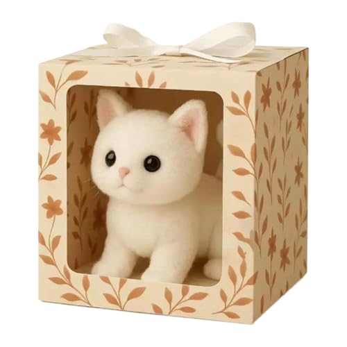 Duroecsain Realistische Roboterkatze,Interaktives Kuscheltier Katzen Spielzeug Für Kinder - Läuft, Wedelt Und Miaut, Wirkt Wie Echte Katze, Realistisches Kuscheltier Für Mädchen Unterwegs Kinderzimmer Duroecsain Realistische Roboterkatze,Interaktives Kuscheltier Katzen Spielzeug Für Kinder - Läuft, Wedelt Und Miaut, Wirkt Wie Echte Katze, Realistisches Kuscheltier Für Mädchen Unterwegs Kinderzimmer von Duroecsain
