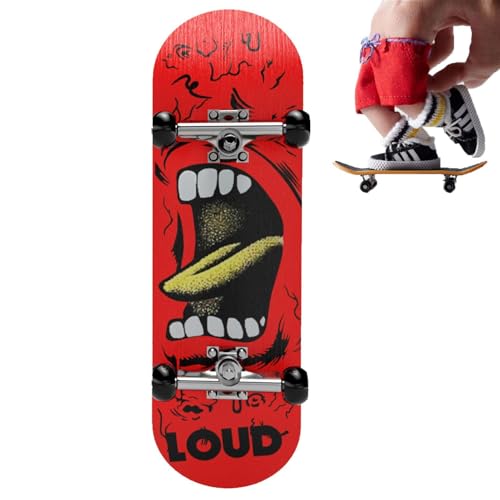Duroecsain Skateboard-Spielzeug, realistisches und lustiges Skateboard, Fingerbretter, Skateboard-Lernspielzeug, Neuheit Duroecsain Skateboard-Spielzeug, realistisches und lustiges Skateboard, Fingerbretter, Skateboard-Lernspielzeug, Neuheit von Duroecsain