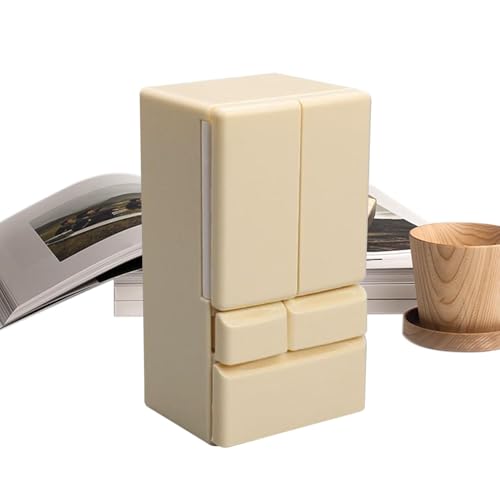 Duroecsain Spielzeug-Kühlschrank, Spielzeug-Kühlschrank, kreativer Maßstab des kleinen Kühlschranks 1:12, Möbel des Hauses, simulierte Spielszene, spielen zu Hause Duroecsain Spielzeug-Kühlschrank, Spielzeug-Kühlschrank, kreativer Maßstab des kleinen Kühlschranks 1:12, Möbel des Hauses, simulierte Spielszene, spielen zu Hause von Duroecsain