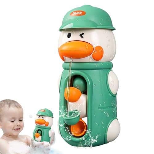 Duroecsain Spielzeug für die Badewanne, Badeente mit drehbarem Wasserrad, Wasseraktivitäten mit drehbarem Rad, lustige sensorische Spiele für Kinder, Mädchen und Geburtstagsgeschenke Duroecsain Spielzeug für die Badewanne, Badeente mit drehbarem Wasserrad, Wasseraktivitäten mit drehbarem Rad, lustige sensorische Spiele für Kinder, Mädchen und Geburtstagsgeschenke von Duroecsain