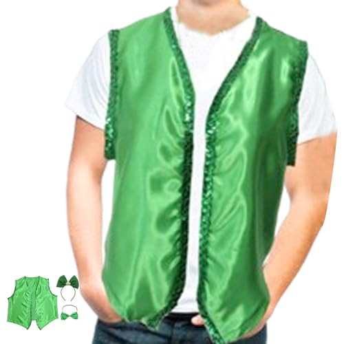 Duroecsain St. Patrick's Day Kostüm, St. Patrick's Day, St. Patrick's Day, Kostüm, Urlaub, Partykleidung für Damen und Herren von Duroecsain