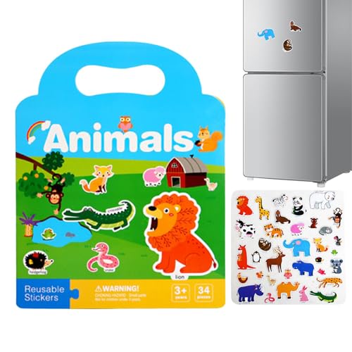 Duroecsain Stickerbücher für Stickerbuch für Lernaktivitäten von Vorschulspielzeug – Aktivität Sticker Book Toy für das Training der Hand-Auge-Koordination für die Duroecsain Stickerbücher für Stickerbuch für Lernaktivitäten von Vorschulspielzeug – Aktivität Sticker Book Toy für das Training der Hand-Auge-Koordination für die von Duroecsain