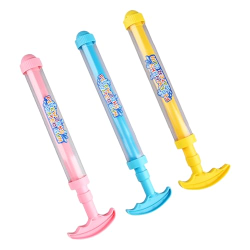 Duroecsain Wasserpistole – Spiele für den Außenbereich, aufblasbar, lustig, 3 Stück, einziehbar, Hochdruck, für Outdoor, , Garten, Party Duroecsain Wasserpistole – Spiele für den Außenbereich, aufblasbar, lustig, 3 Stück, einziehbar, Hochdruck, für Outdoor, , Garten, Party von Duroecsain