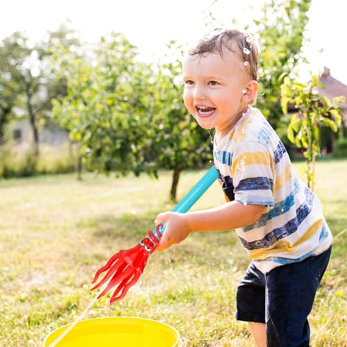 Duroecsain Wasserspray -Spielzeug, Wassersakerspielzeug | Kinderauszug Wasserspray Squirter - Weiche und komfortable heiße Spielzeug für Park, Schwimmbad, Garten, Garten von Duroecsain