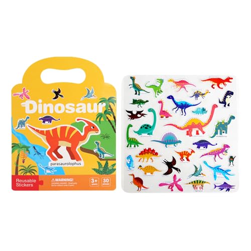 Duroecsain Wiederverwendbares Stickerbuch, Stickerbuch für Kleinkinder | Tragbare Lernaktivitäten für Kinder, Sticker Book Toy für das Training der Hand-Augen-Koordination Duroecsain Wiederverwendbares Stickerbuch, Stickerbuch für Kleinkinder | Tragbare Lernaktivitäten für Kinder, Sticker Book Toy für das Training der Hand-Augen-Koordination von Duroecsain