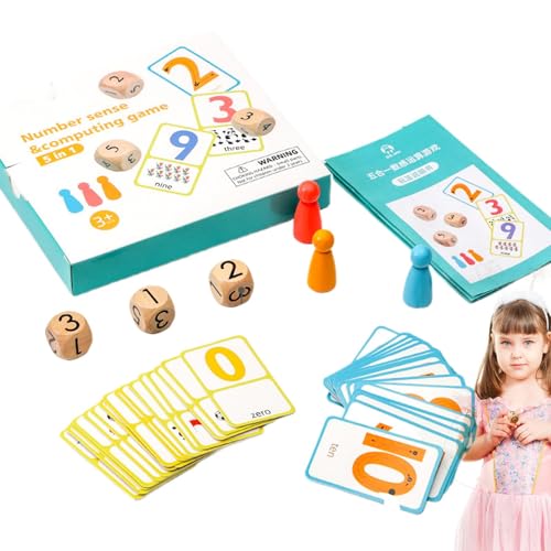 Duroecsain Zusatz- und Subtraktionsspiele, Mathe-Spiele für Kinder 8-12,Multifunktionale Ergänzung Flash -Karten Kindergärten Math Spiele | Mathematikunterrichtsmaterialien, Bildungsspielzeug für von Duroecsain