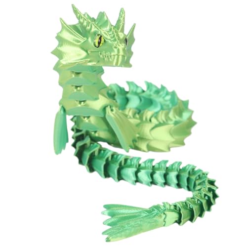 Duroecsain -gedrucktes -Zappelspielzeug,-Zappelspielzeug mit flexiblen Gelenken | -Gedruckter Drache mit flexiblen Gelenken, Fidget-Spielzeug | -Gedruckter Drache, Flexibles Ornament für , Mädchen, von Duroecsain