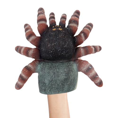 Handpuppen für Kinder | Spinnen Halloween Puppe - Realistische Halloween Handpuppe für Erwachsene und Kinder, für Kindertagesstätten, zur Familienunterhaltung, zu Hause, im Klassenzimmer Handpuppen für Kinder | Spinnen Halloween Puppe - Realistische Halloween Handpuppe für Erwachsene und Kinder, für Kindertagesstätten, zur Familienunterhaltung, zu Hause, im Klassenzimmer von Duroecsain