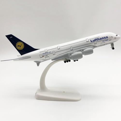 20 cm Simulations-Flugzeuge aus Legierung, A380 Flugzeuge, Modellflugzeuge A380 mit Landung für Display-Sammlung, Geschenke von Dusarls