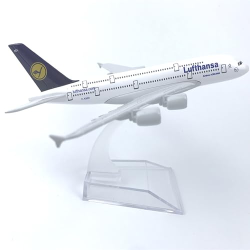 20 cm Simulations-Flugzeuge aus Legierung, A380 Flugzeuge, Modellflugzeuge A380 mit Landung für Display-Sammlung, Geschenke von Dusarls